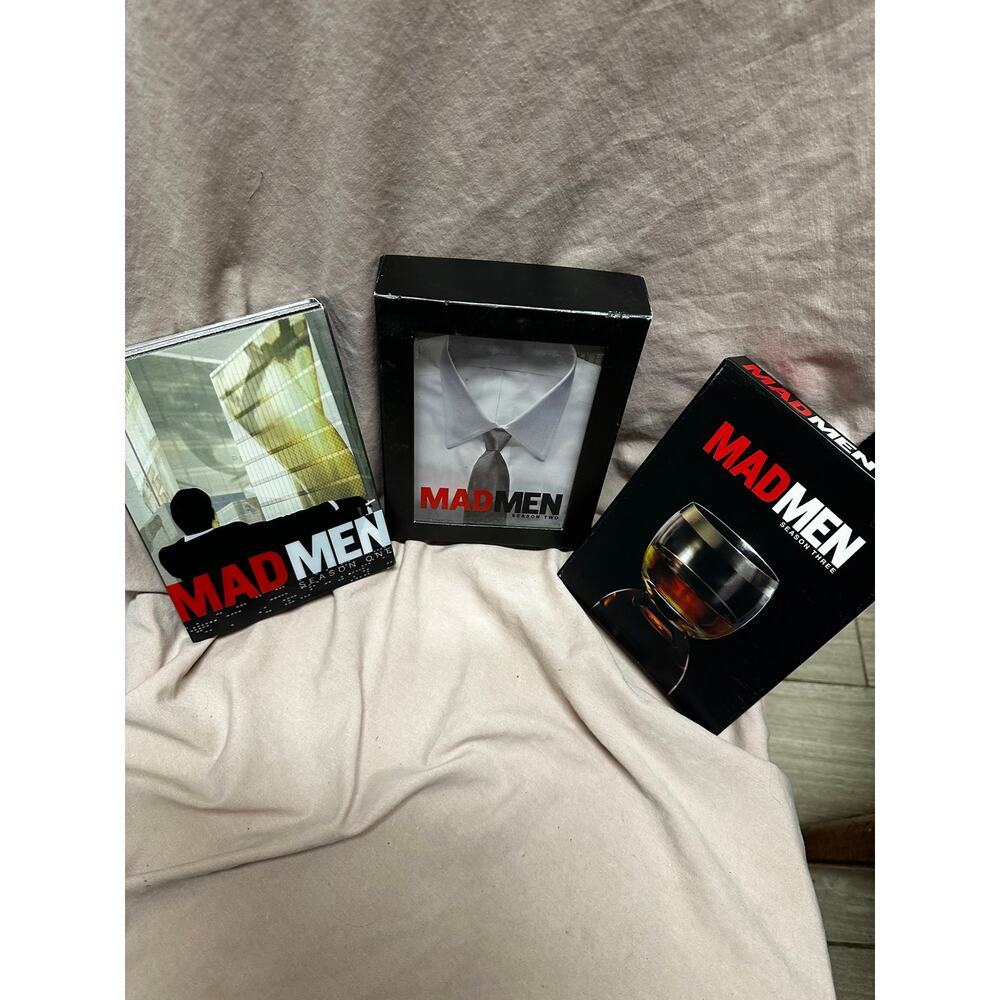 Mad Men Seasons 1-3 Complete DVD Sets Very Good Condition Lions Gate